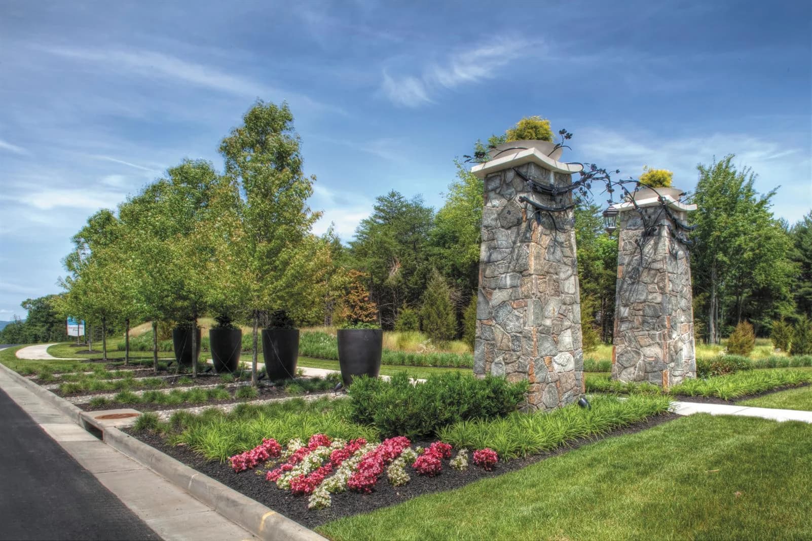 VA Manor Entrance